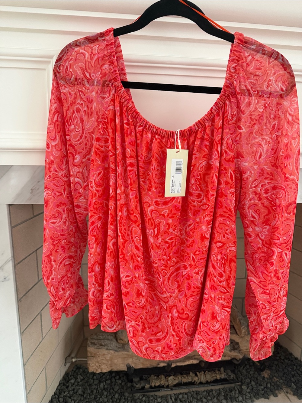 NWT Ramy Brook Printed Sicily top